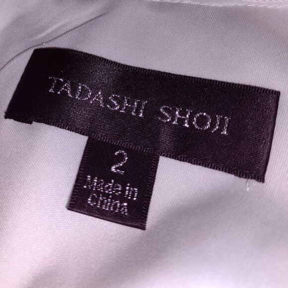 Tadashi Shoji Long Sleeve Boho White Floral Embroidery Bell Sleeve Blouse - Picture 8 of 12